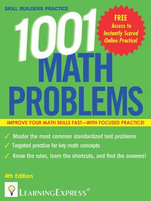 cover image of 1,001 Math Problems
